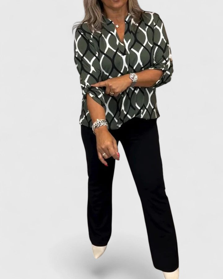 Calindrah | Geraffineerde Blouse