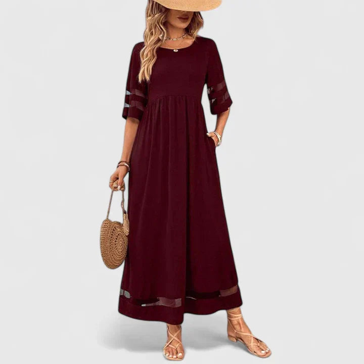 Delymarina | Elegante midi-jurk