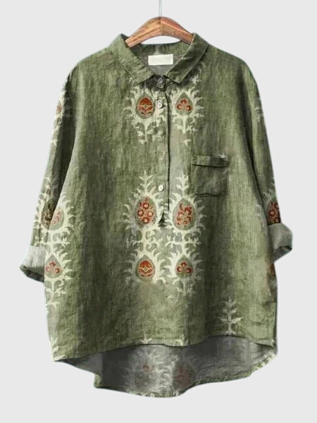 Valeria | Blouse met bloemenprint