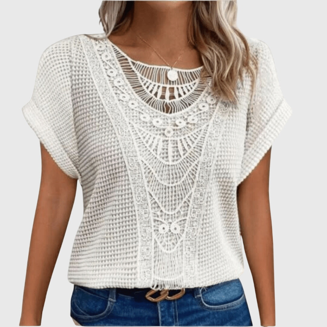 Pearl™ | Elegante Ibiza Stijl Blouse