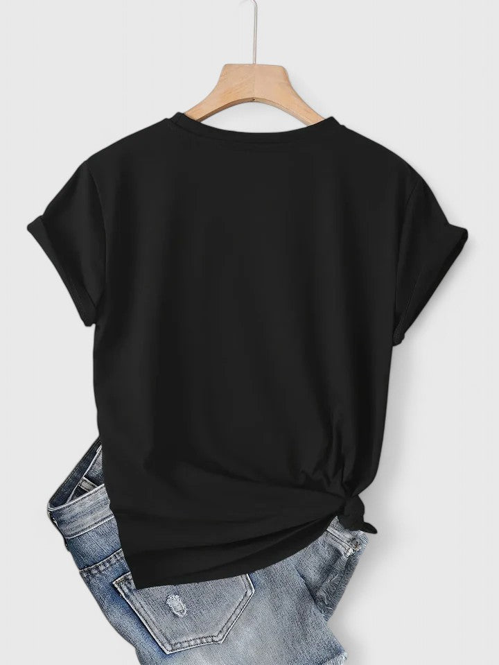 Ivanelle | Comfortabel T-shirt met Korte Mouwen