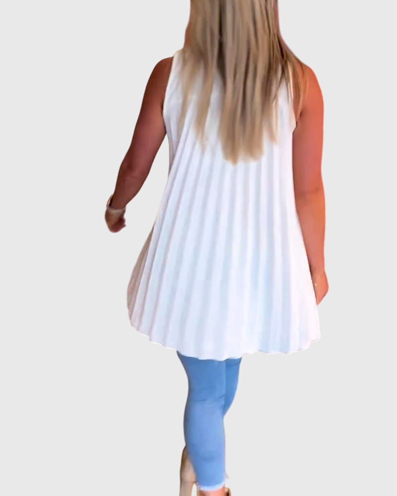 Lina™ | Mouwloze top