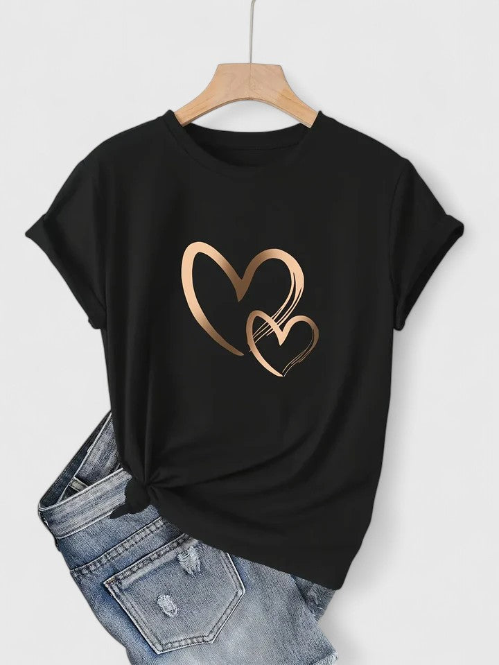 Ivanelle | Comfortabel T-shirt met Korte Mouwen