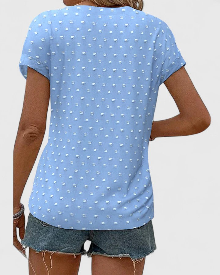 Miles | Comfortabel V-hals shirt