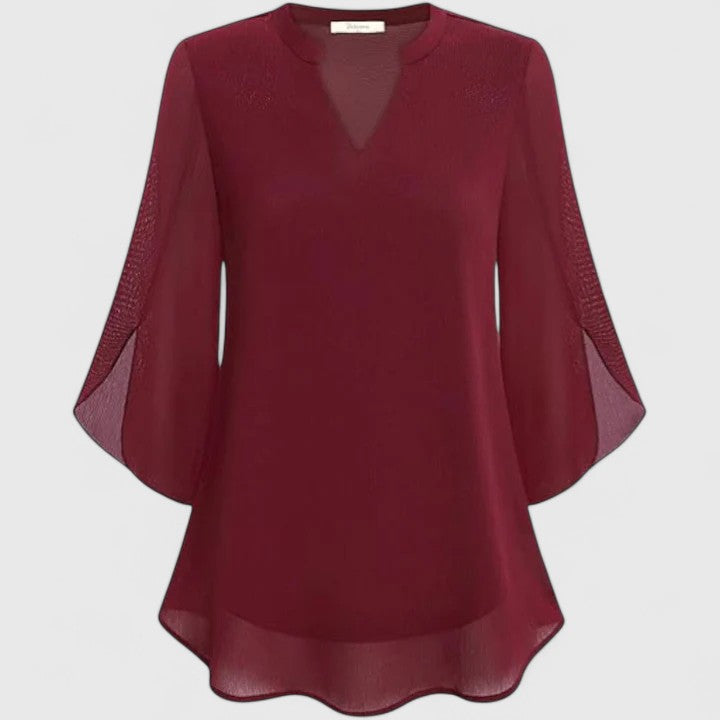 Ellie | Geraffineerde Blouse