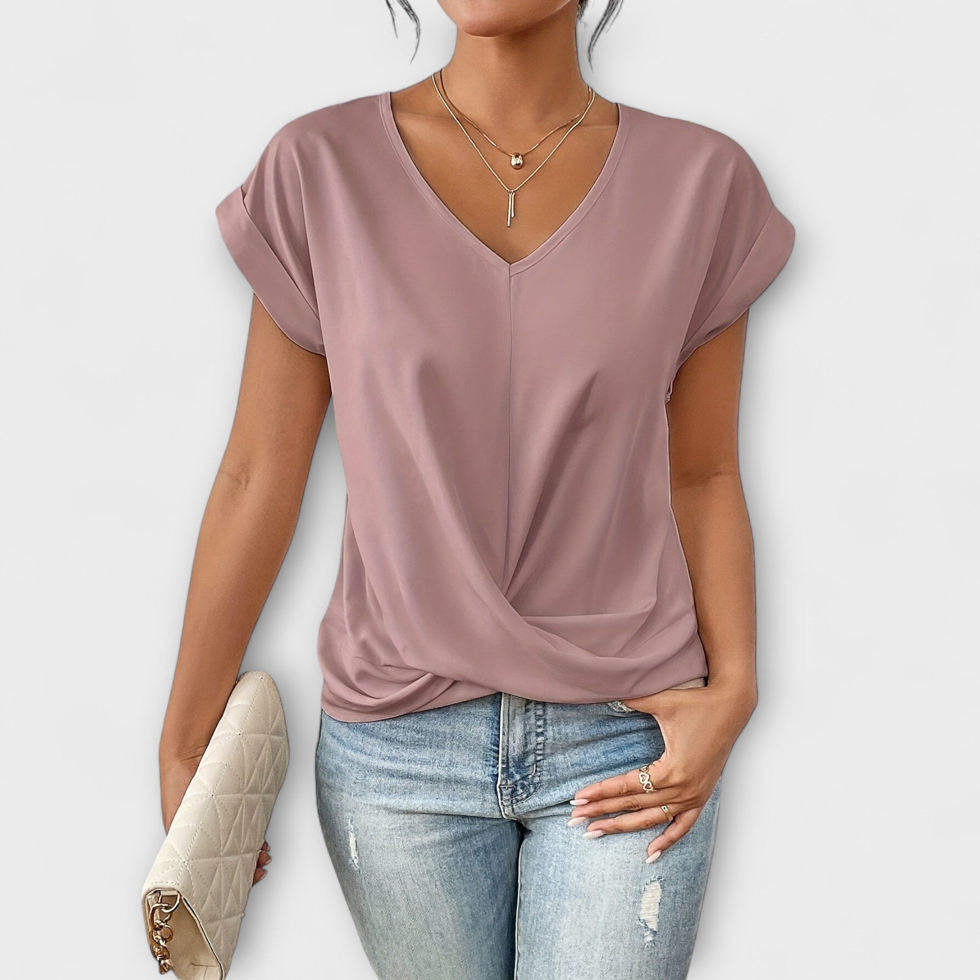 Carlinda | Elegante V-hals Top