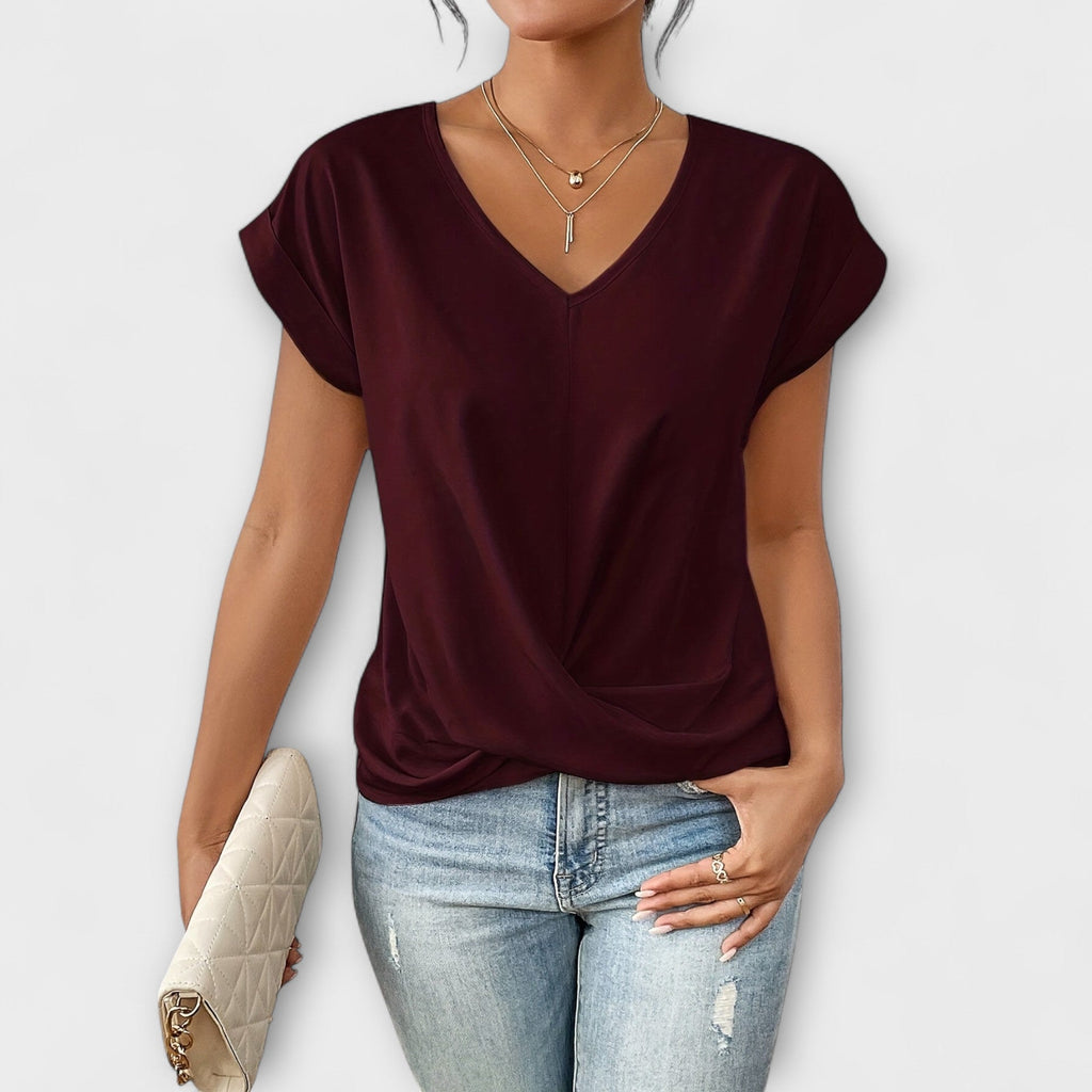 Carlinda | Elegante V-hals Top