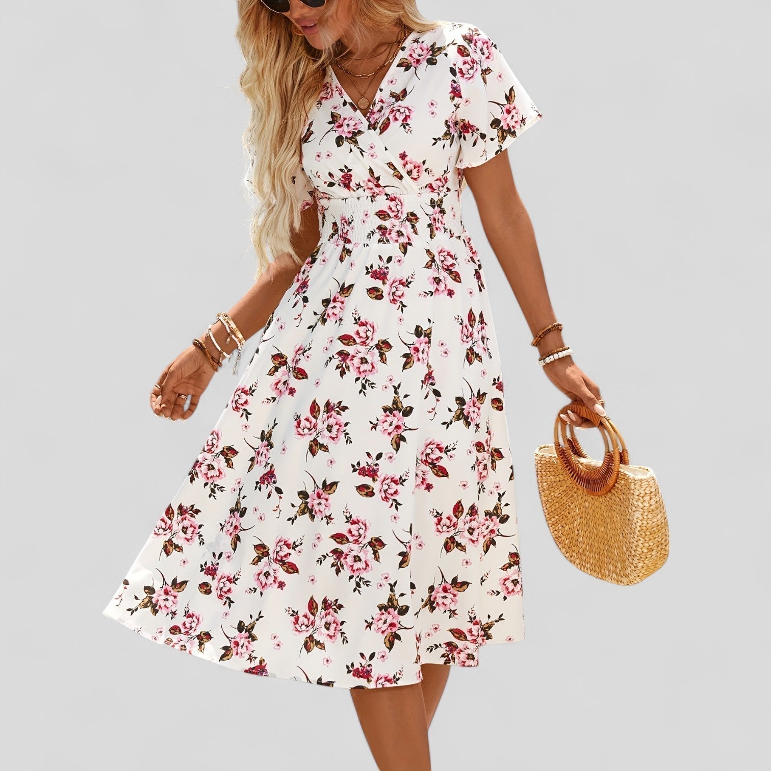Gretalise | Comfortabele zomerse midijurk