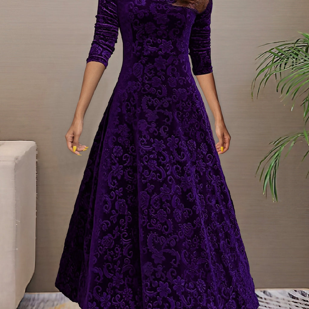 Denise | Holiday Velvet Elegance Jurk