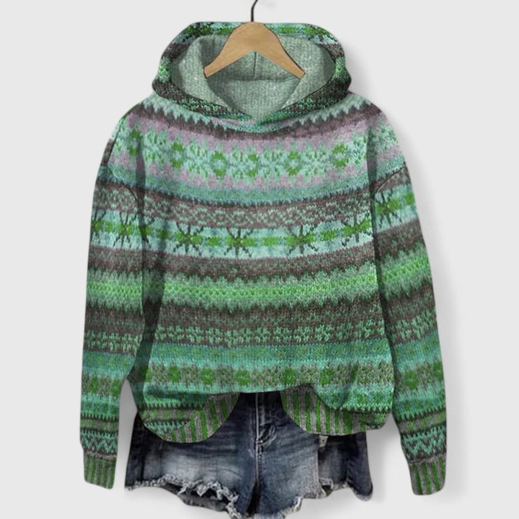 Zoe - Hoodie met retro-uitstraling
