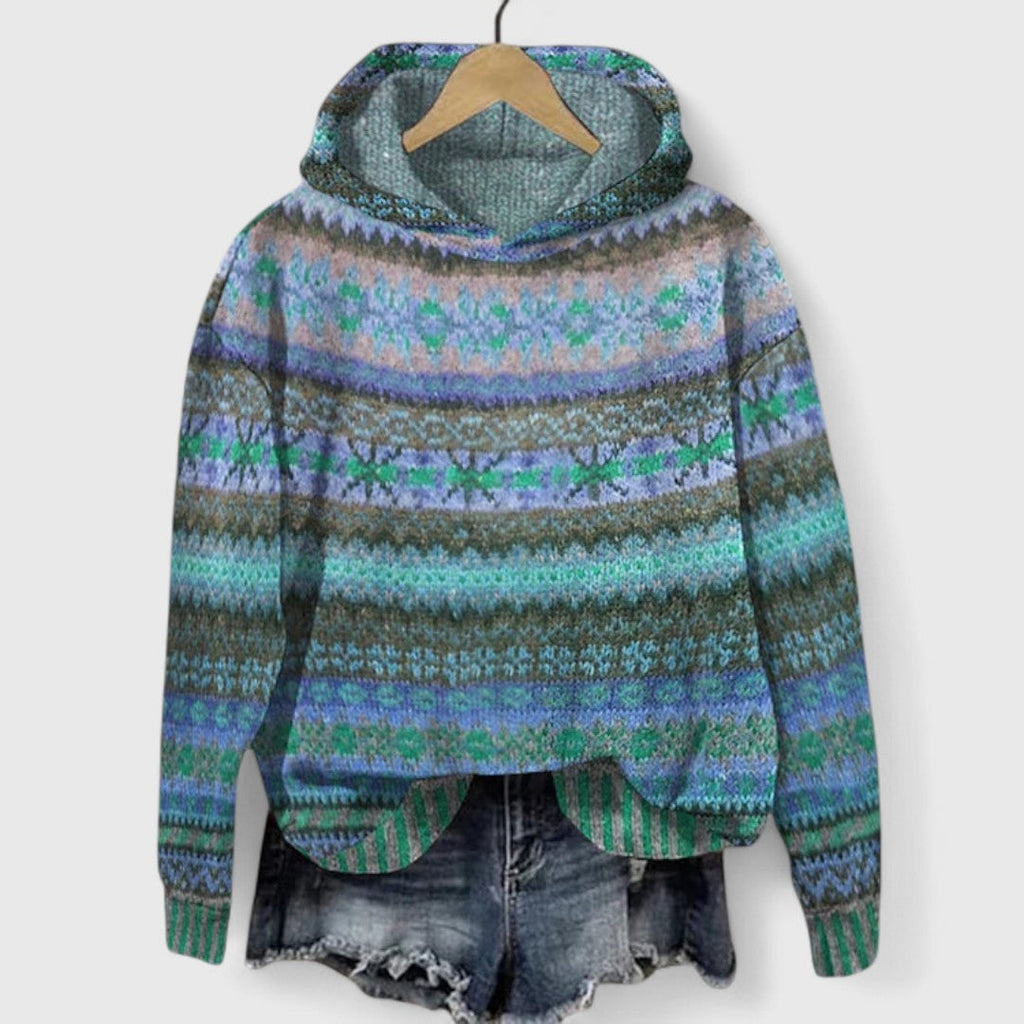 Zoe - Hoodie met retro-uitstraling