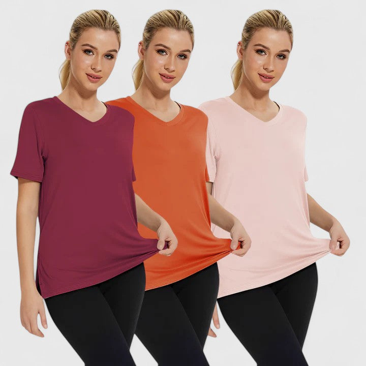 Samantha | Comfortabel T-shirt (Set van 3)