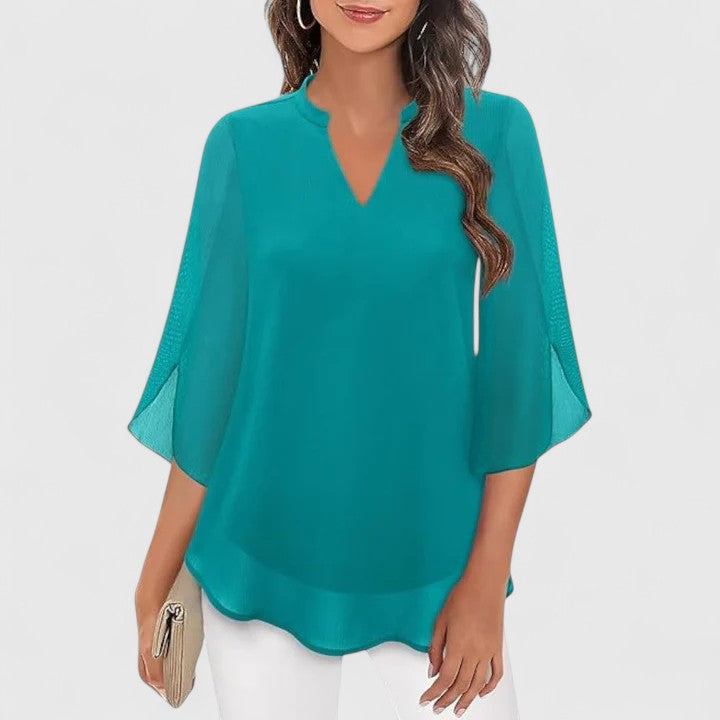 Ellie | Geraffineerde Blouse