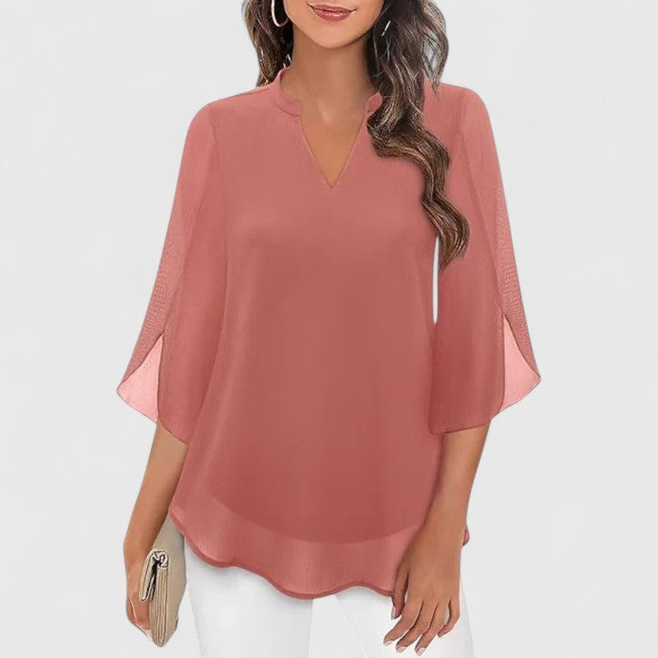 Ellie | Geraffineerde Blouse