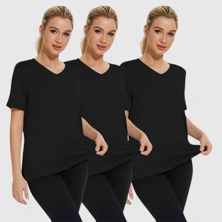 Samantha | Comfortabel T-shirt (Set van 3)