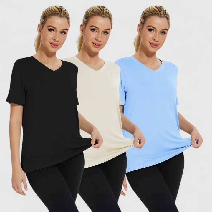 Samantha | Comfortabel T-shirt (Set van 3)
