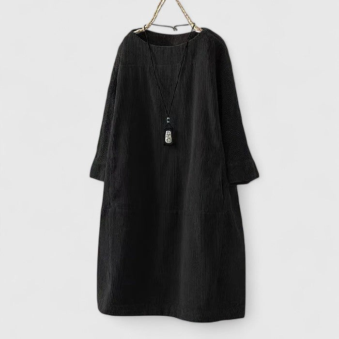 Lorra | Comfortabele Midi-jurk