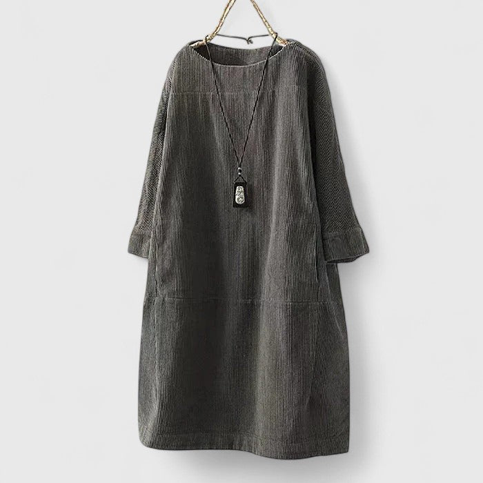 Lorra | Comfortabele Midi-jurk