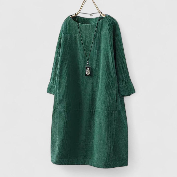 Lorra | Comfortabele Midi-jurk