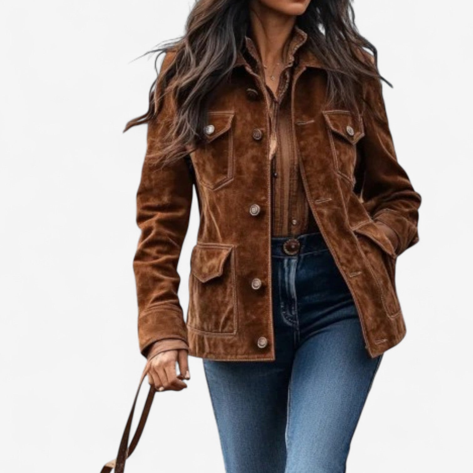 Kyla | Nette Jas Met Knoopsluiting