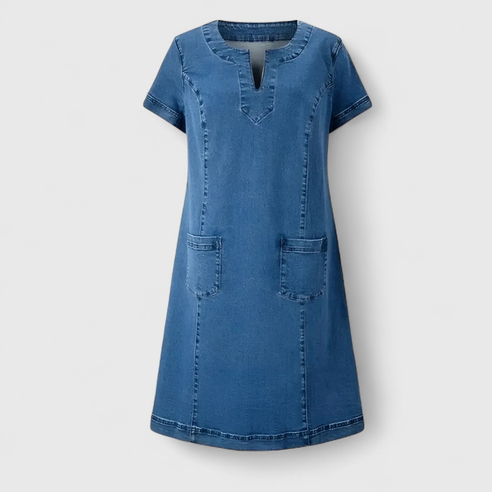Christine | Elegante Jeansjurk