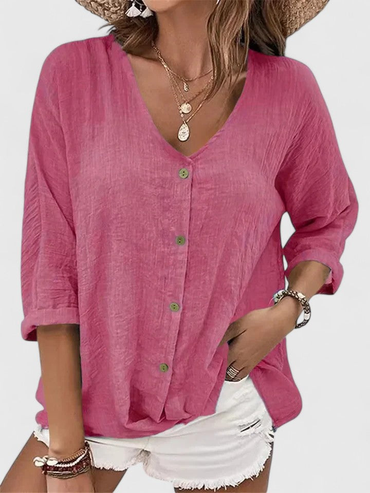 Kylie | Geraffineerde Blouse