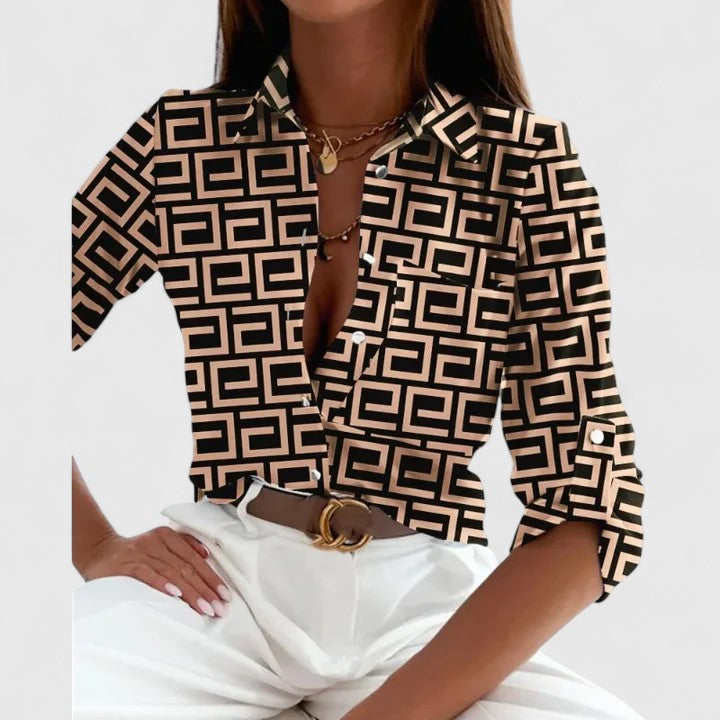 Lisette | Elegante Blouse met Lange Mouwen