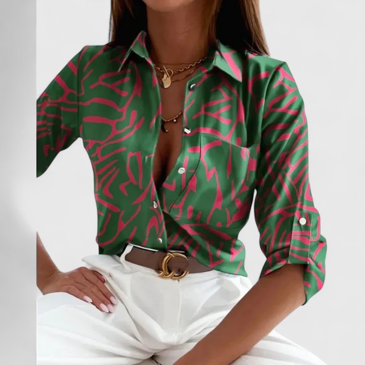 Lisette | Elegante Blouse met Lange Mouwen