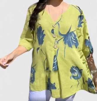Isabel | Elegante blouse met bloemenprint