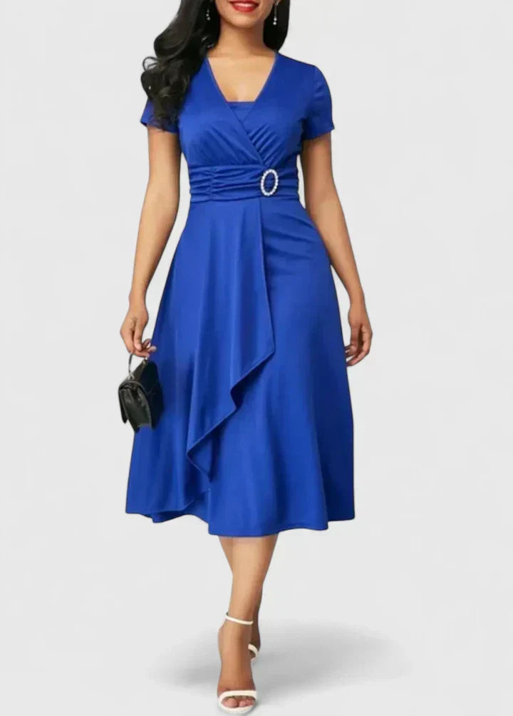 Zhyrelle | Elegante Midi Jurk