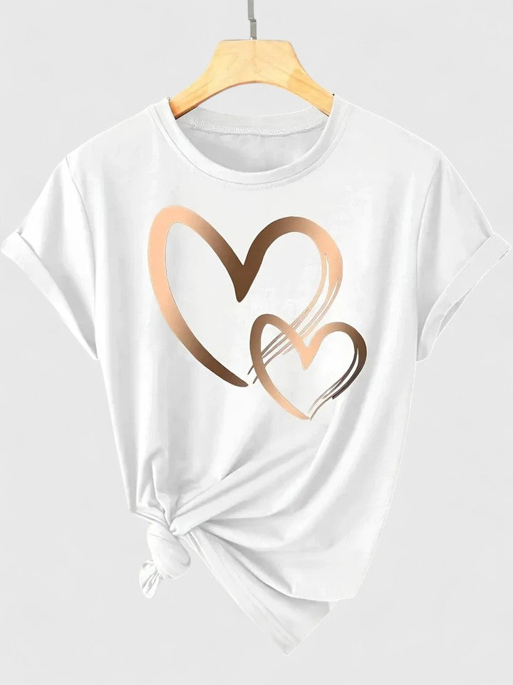 Ivanelle | Comfortabel T-shirt met Korte Mouwen