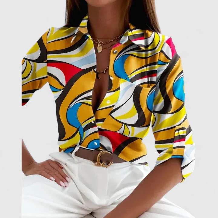 Lisette | Elegante Blouse met Lange Mouwen