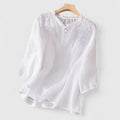 Vasilene | Elegante blouse met knoopsluiting
