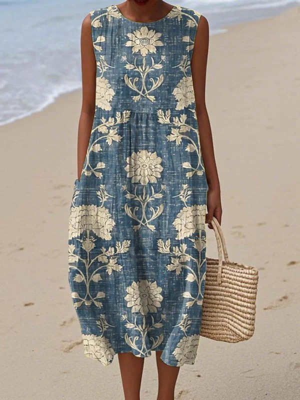 Elvira | Boho Midi Jurk