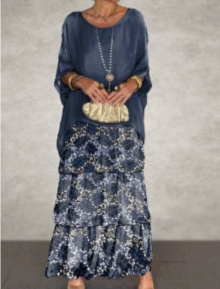 Lara | Elegante Langvallende Maxi-jurk