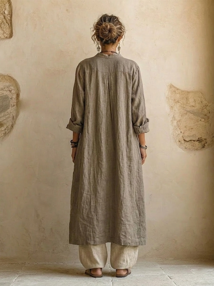 De Florence linnenmix co-ord set