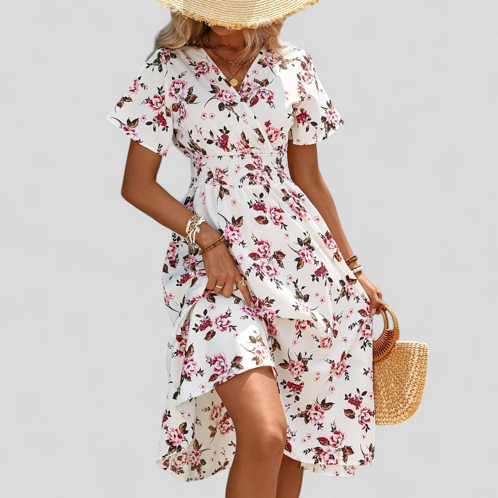 Gretalise | Comfortabele zomerse midijurk