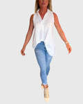 Lina™ | Mouwloze top