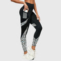 Abigail | High-Waisted Leopard Print Training Pants