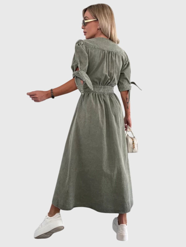 Sophia™ | Elegante Denim Jurk