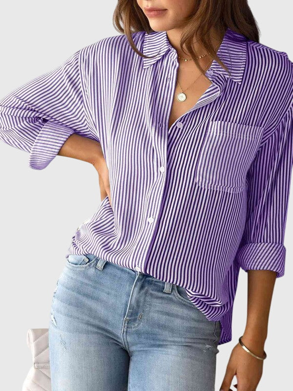 Ariana™ | Shirt met Kraag