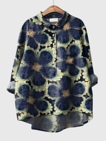 Valeria | Blouse met bloemenprint