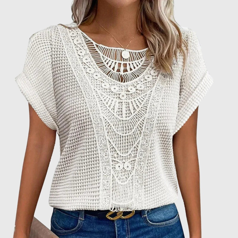 Pearl™ | Elegante Ibiza Stijl Blouse