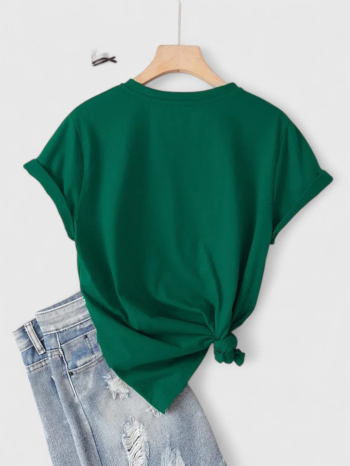 Ivanelle | Comfortabel T-shirt met Korte Mouwen