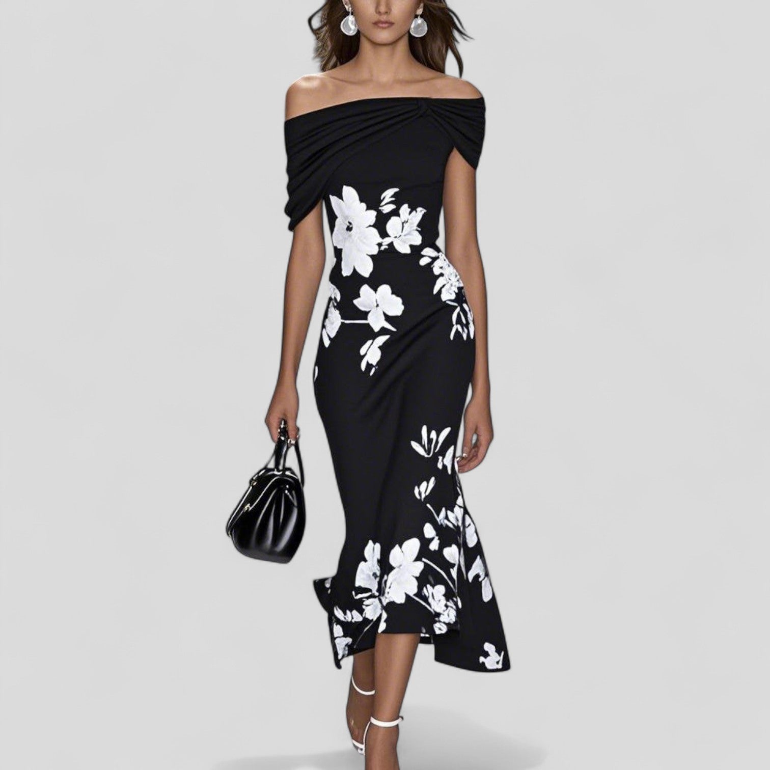 Isabrunel | Elegante midi-jurk