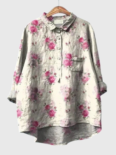 Valeria | Blouse met bloemenprint