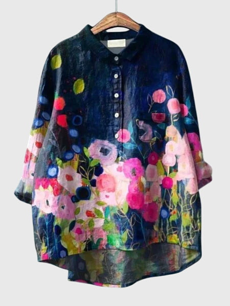 Valeria | Blouse met bloemenprint