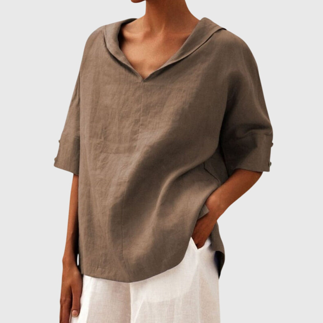 Joanna™ | Casual losvallende blouse
