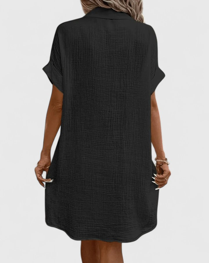 Gianelleza™ | Geraffineerde Midi-jurk