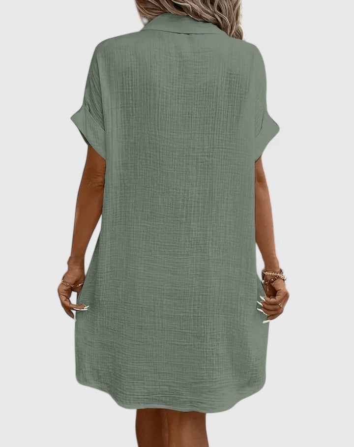 Gianelleza™ | Geraffineerde Midi-jurk